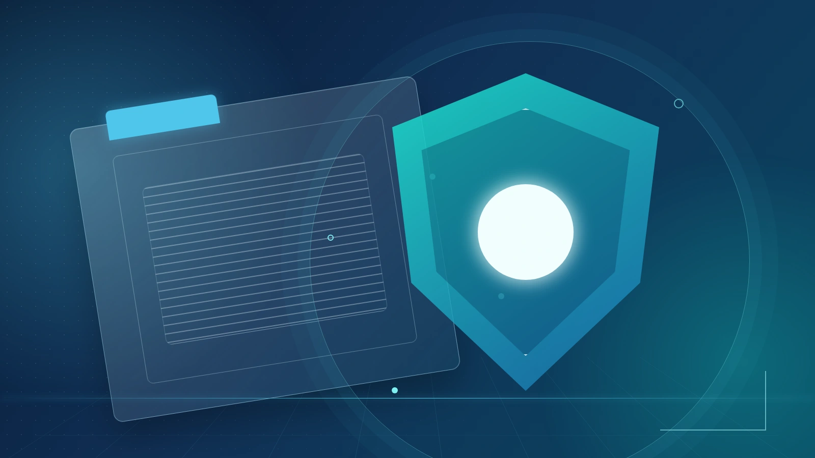 Confidential legal-work folder, laptop and secure-access token in a modern Australian legal office